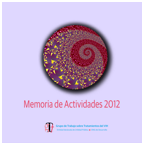 Portada memoria actividades gTt 2012