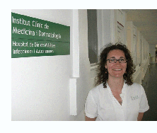 Foto: Emma Fernández, coordinadora del hospital vihrtual