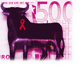 Imagen: Aportación española a lucha contra el sida 2008